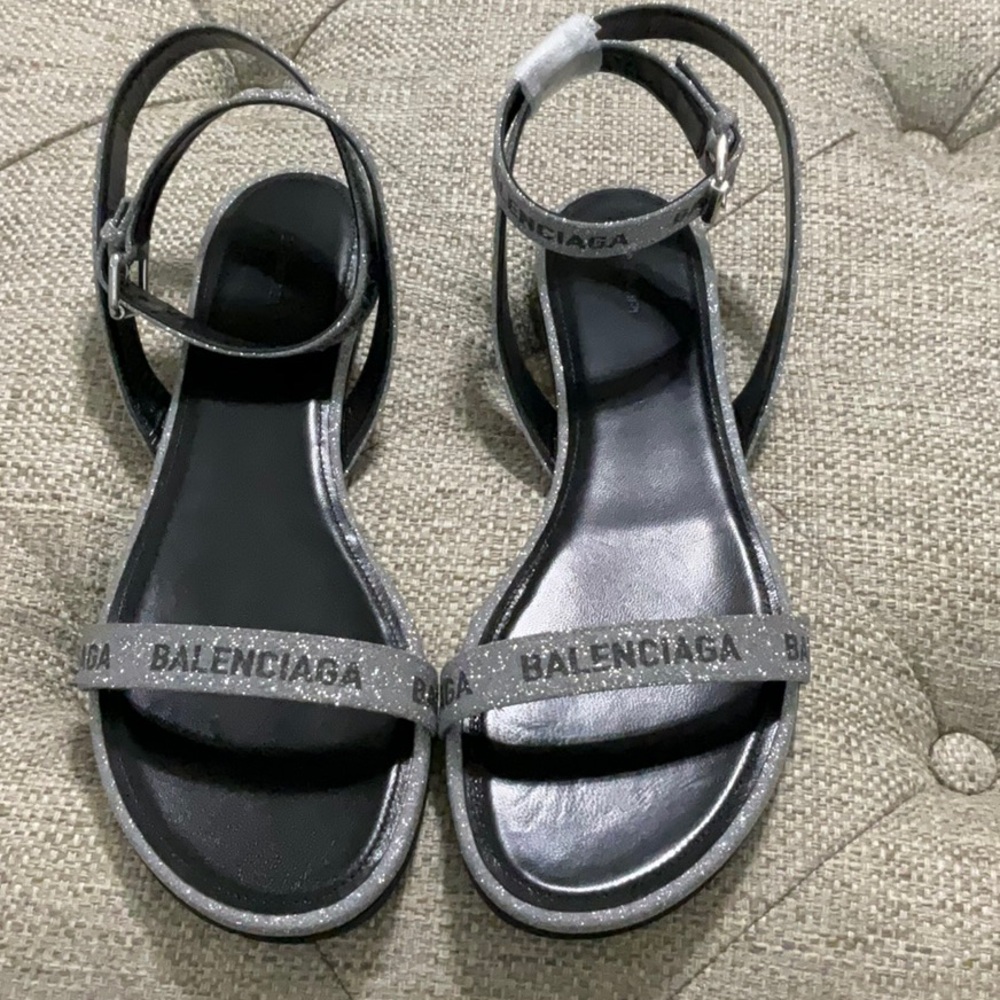 Balenciaga Women's Black Sandals